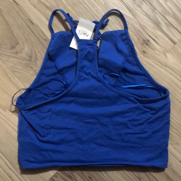 NWT Rue 21 Racerback Crop Top - Picture 2 of 3